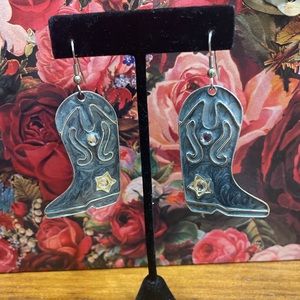Boot Earrings